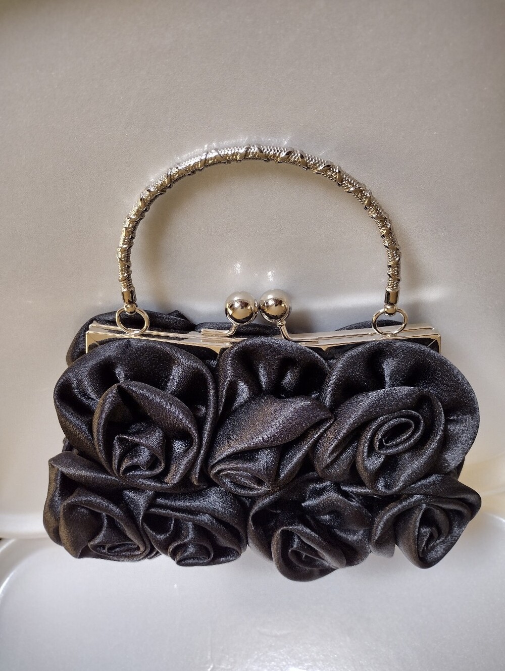 Adorable Black and Silver Purse